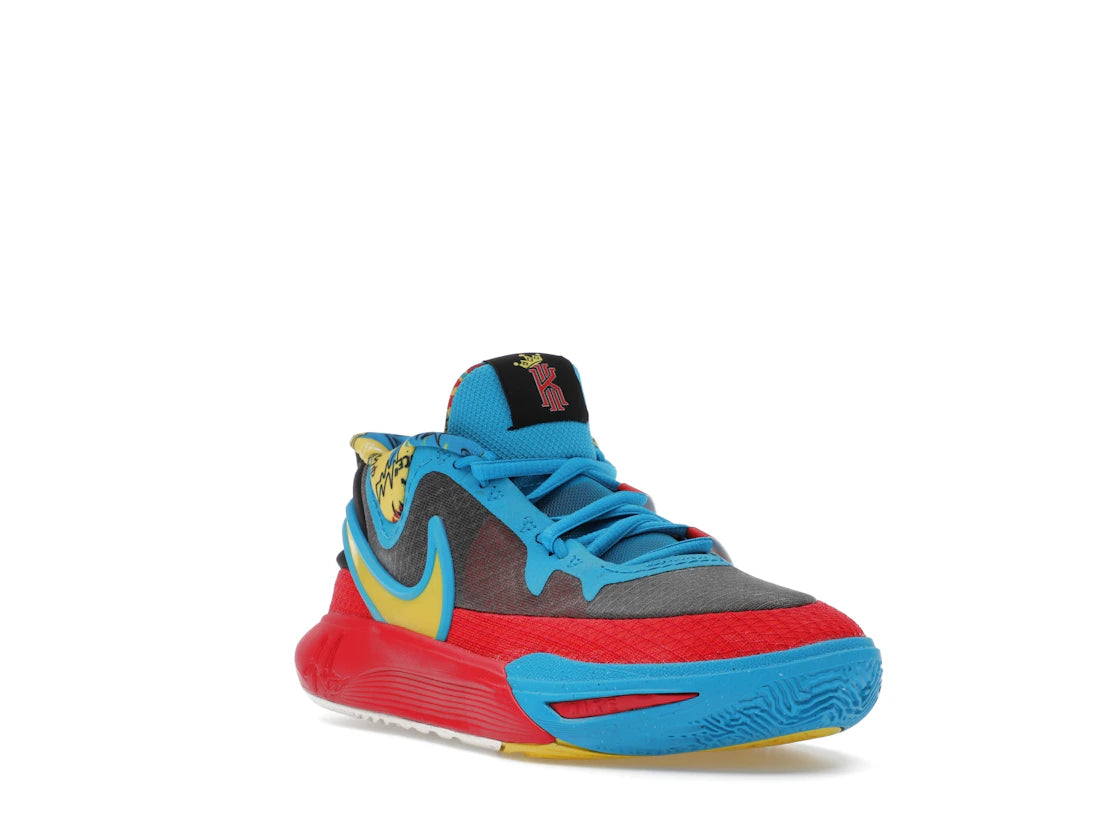 Nike Kyrie 8 GO SE Black Blue Tour Yellow (GS) - vue secondaire A