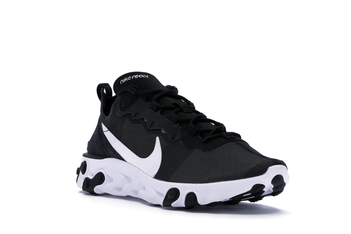 Nike React Element 55 Black White - vue secondaire A