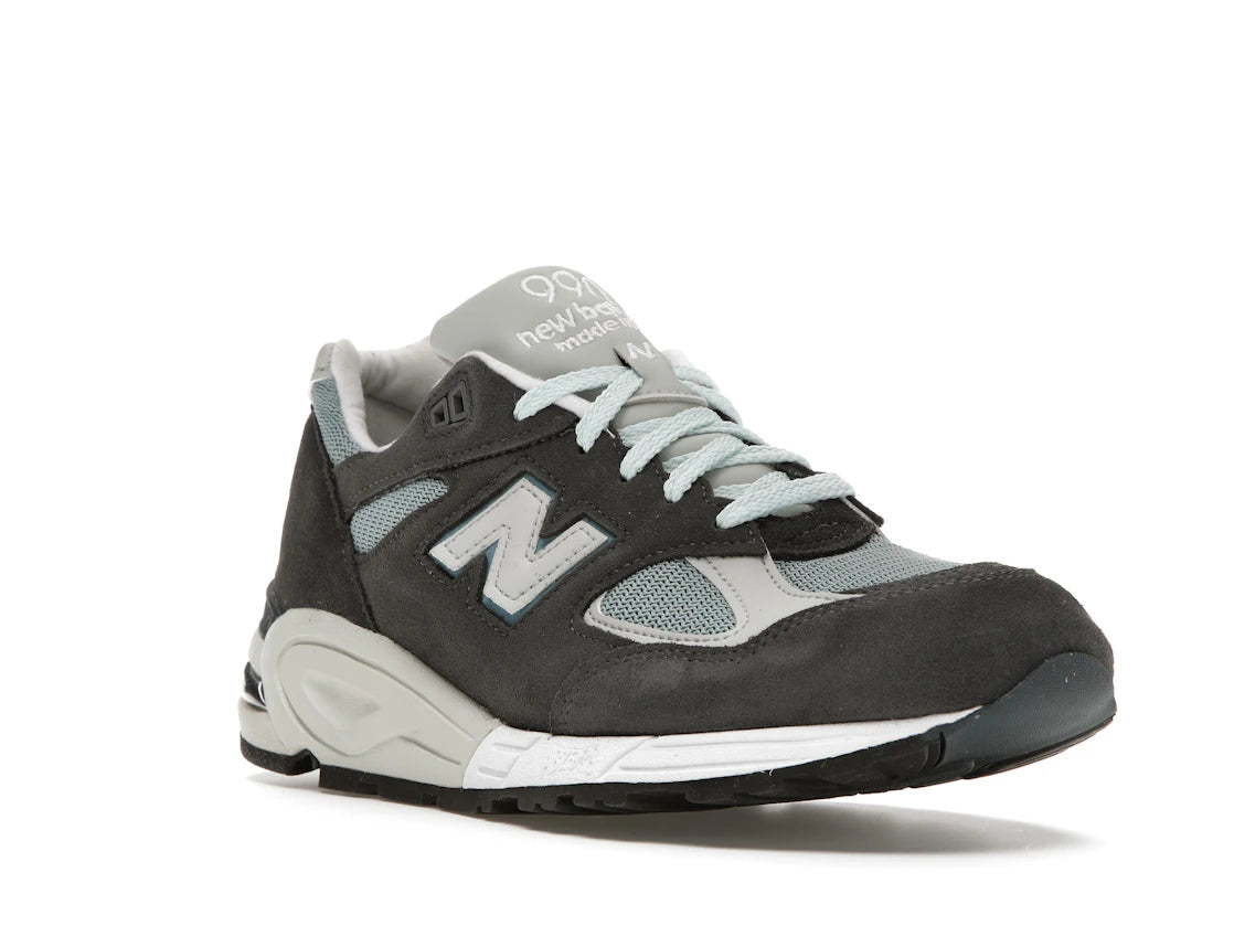 New Balance 990v2 Kith Steel Blue - vue secondaire A