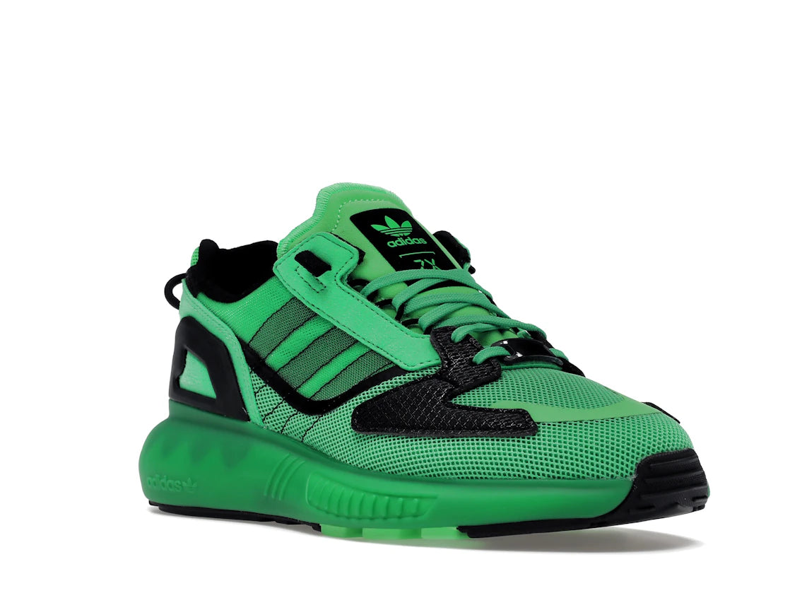 adidas ZX 5K Boost Screaming Green - vue secondaire A
