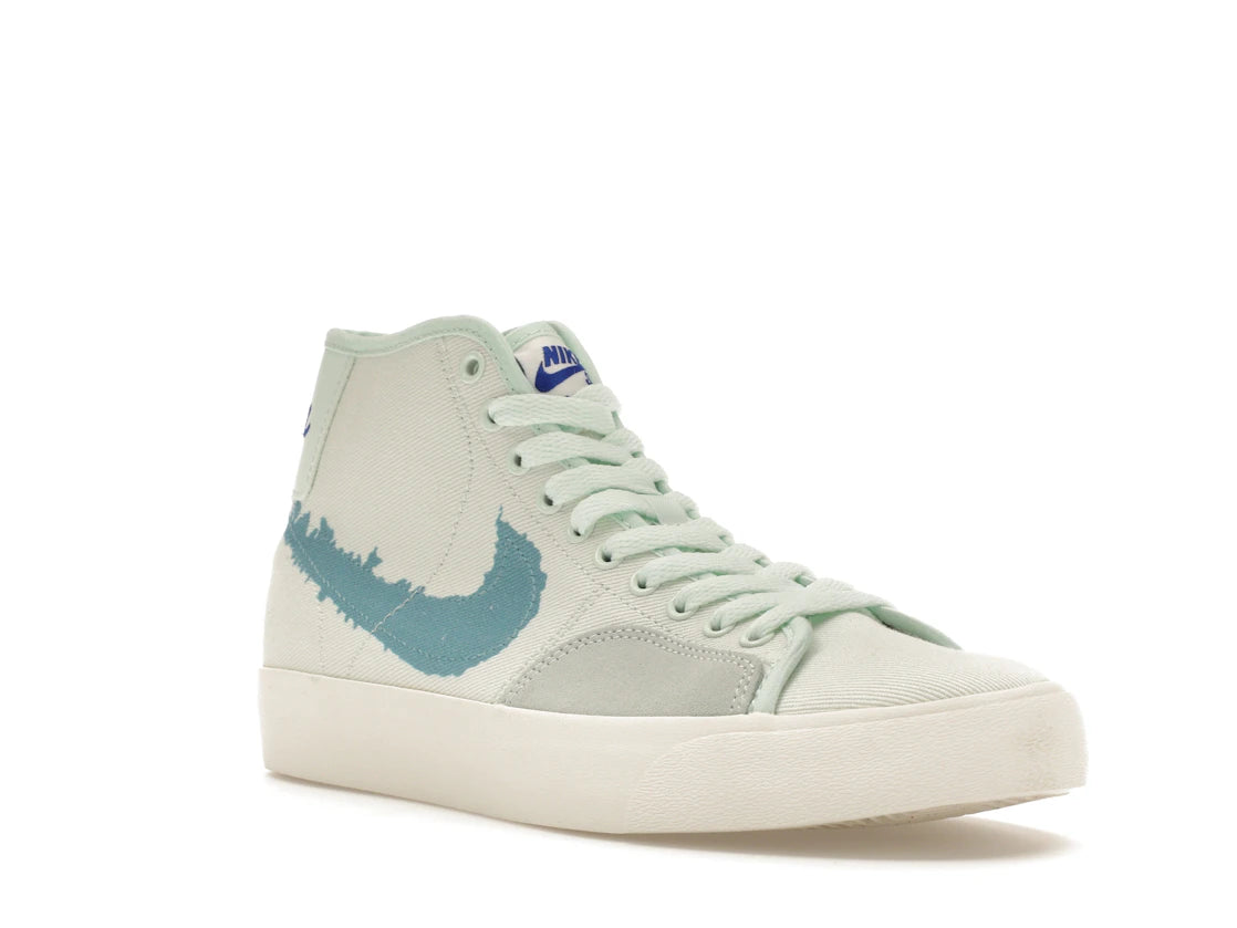Nike SB Blazer Court Mid PRM Barely Green - vue secondaire A