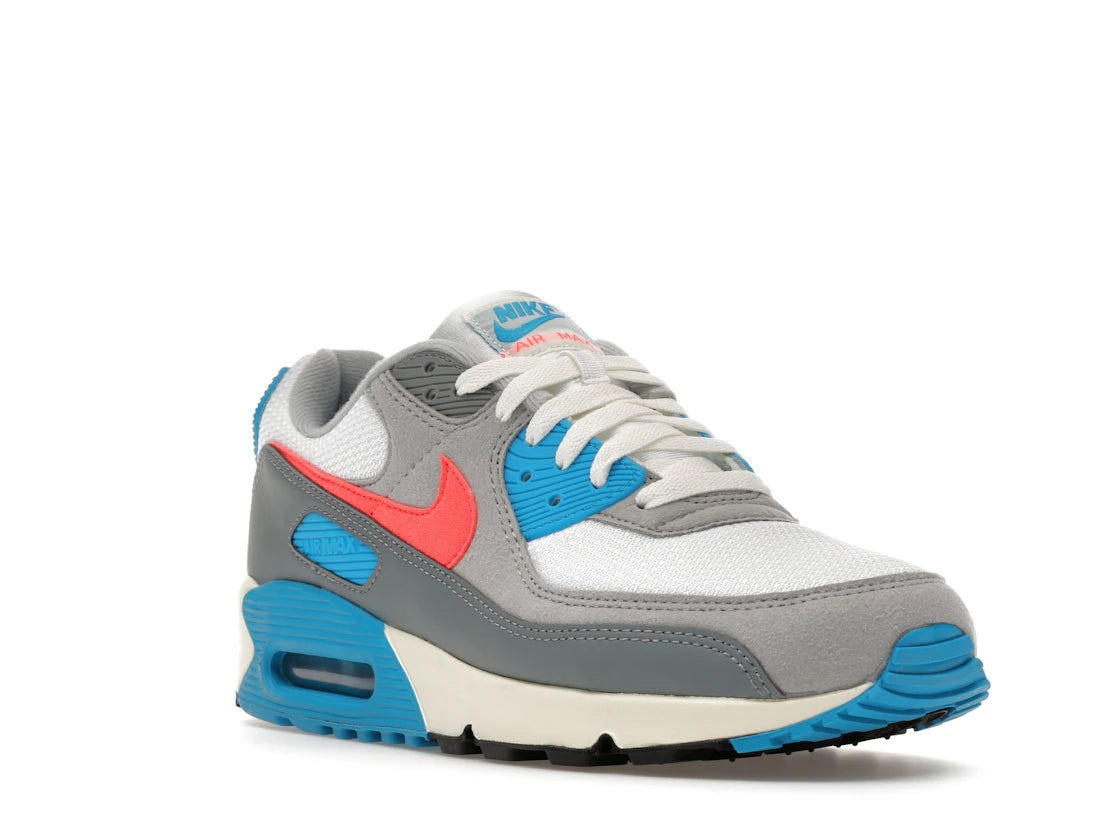Nike Air Max 90 Wave Pack Cool Grey Infrared - vue secondaire A