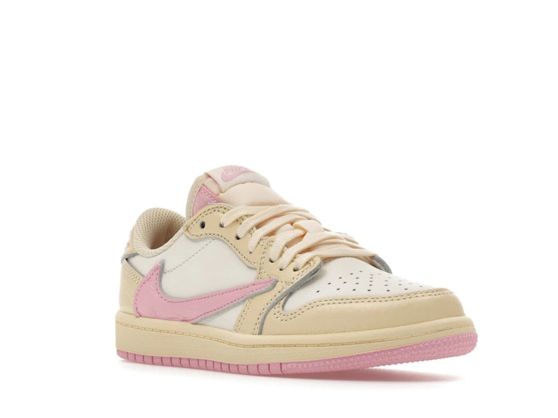 Jordan 1 Retro Low OG SP Travis Scott Shy Pink (PS) - vue secondaire A