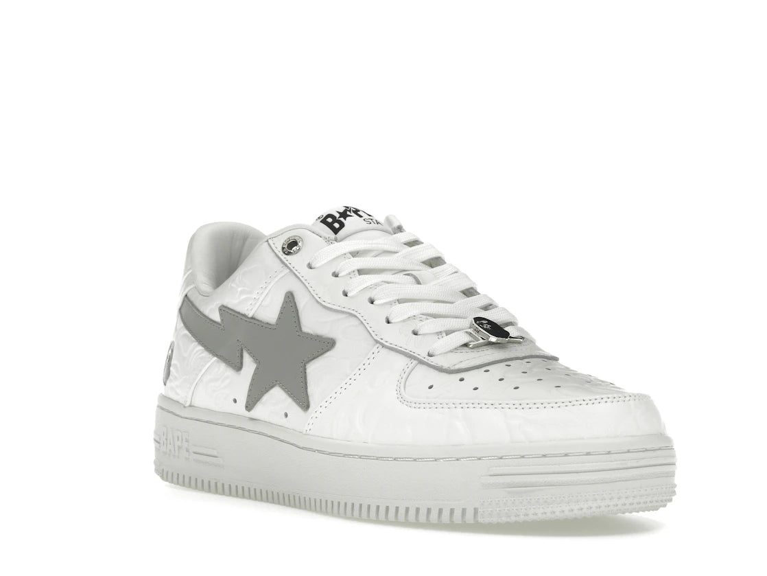 A Bathing Ape Bape Sta Low #3 Line Camo White - vue secondaire A