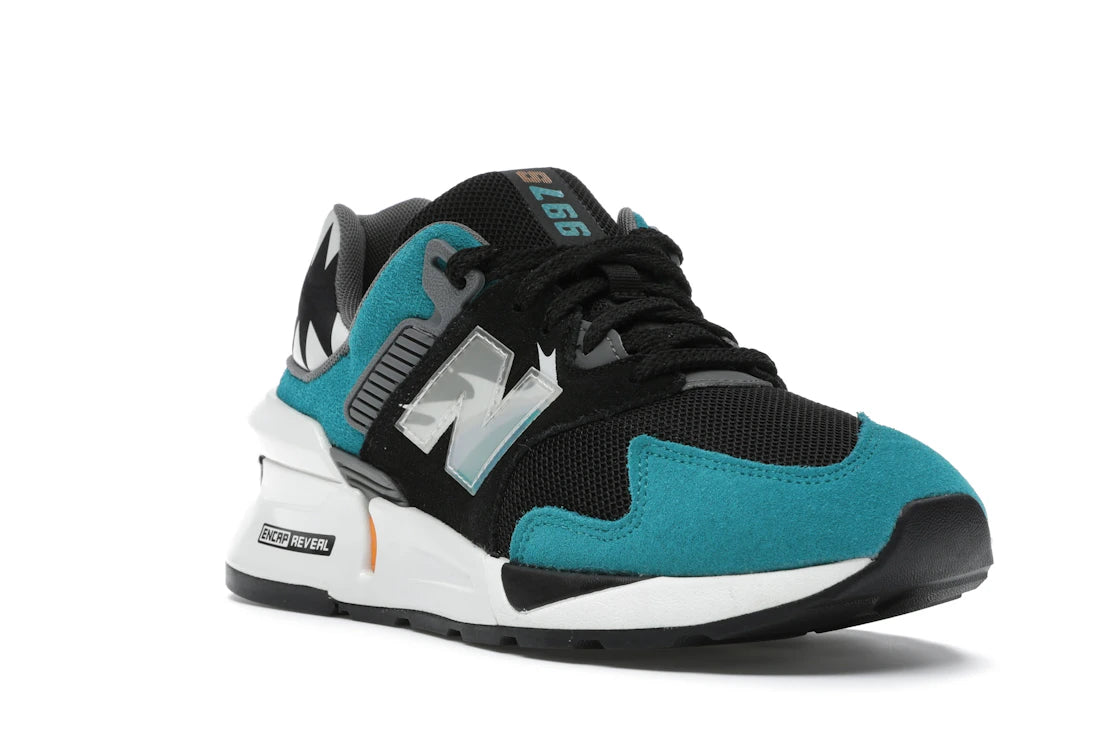 New Balance 997S Shoe Palace Great White (Teal Toe) - vue secondaire A