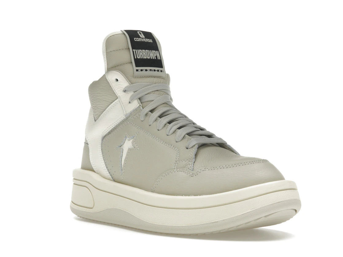 Converse TURBOWPN Mid Rick Owens DRKSHDW Oyster White - vue secondaire A