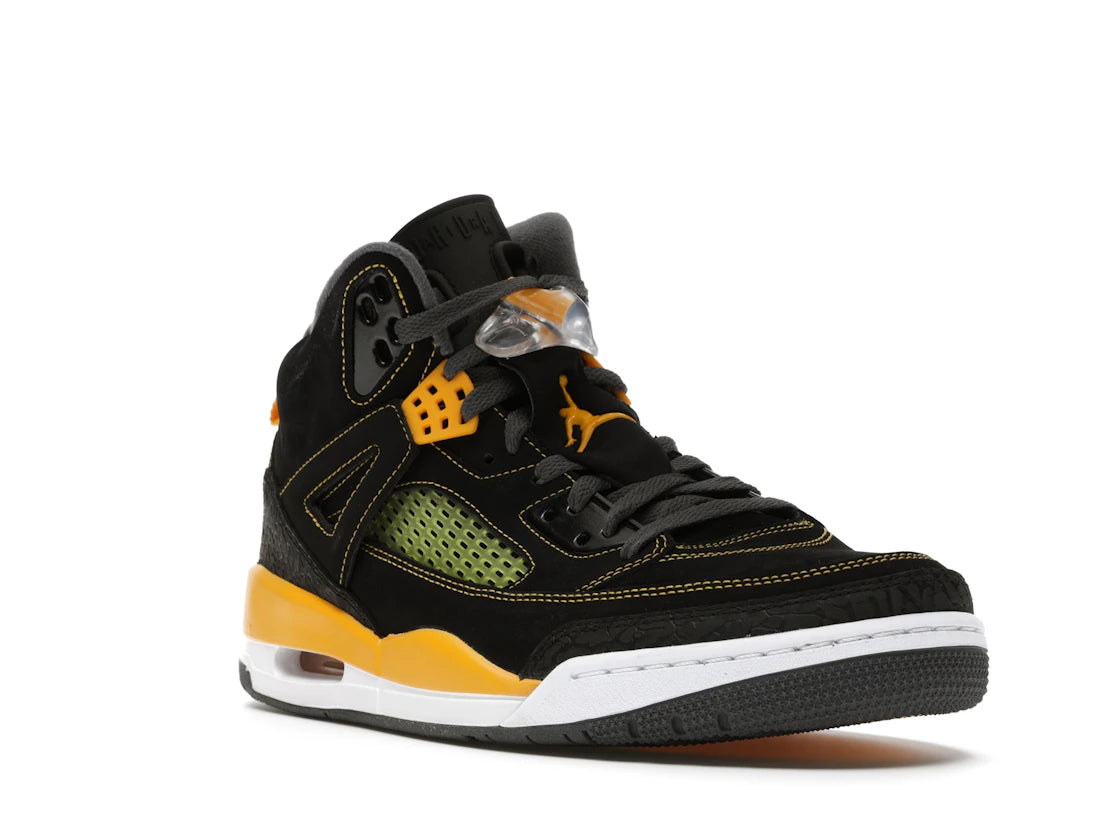 Jordan Spizike Black University Gold - vue secondaire A