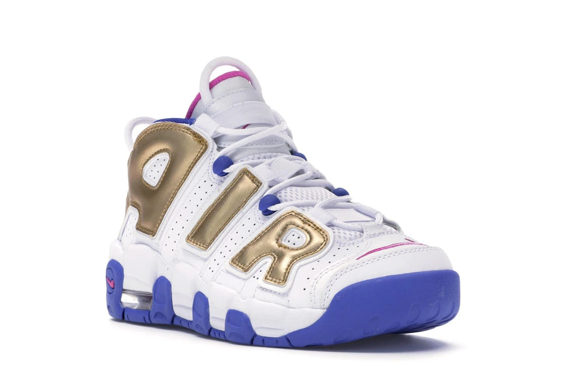 Nike Air More Uptempo Peanut Butter & Jelly (GS) - vue secondaire A