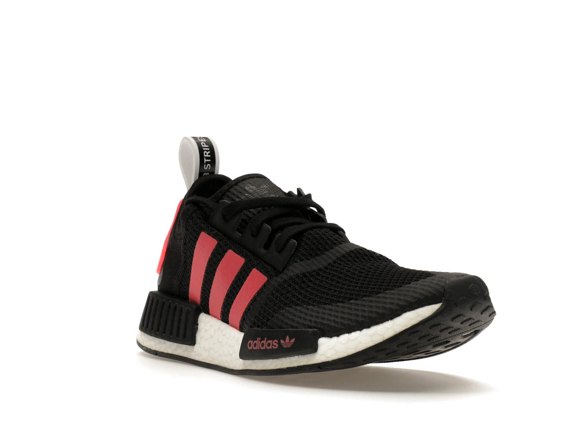 adidas NMD R1 Black Signal Pink White - vue secondaire A