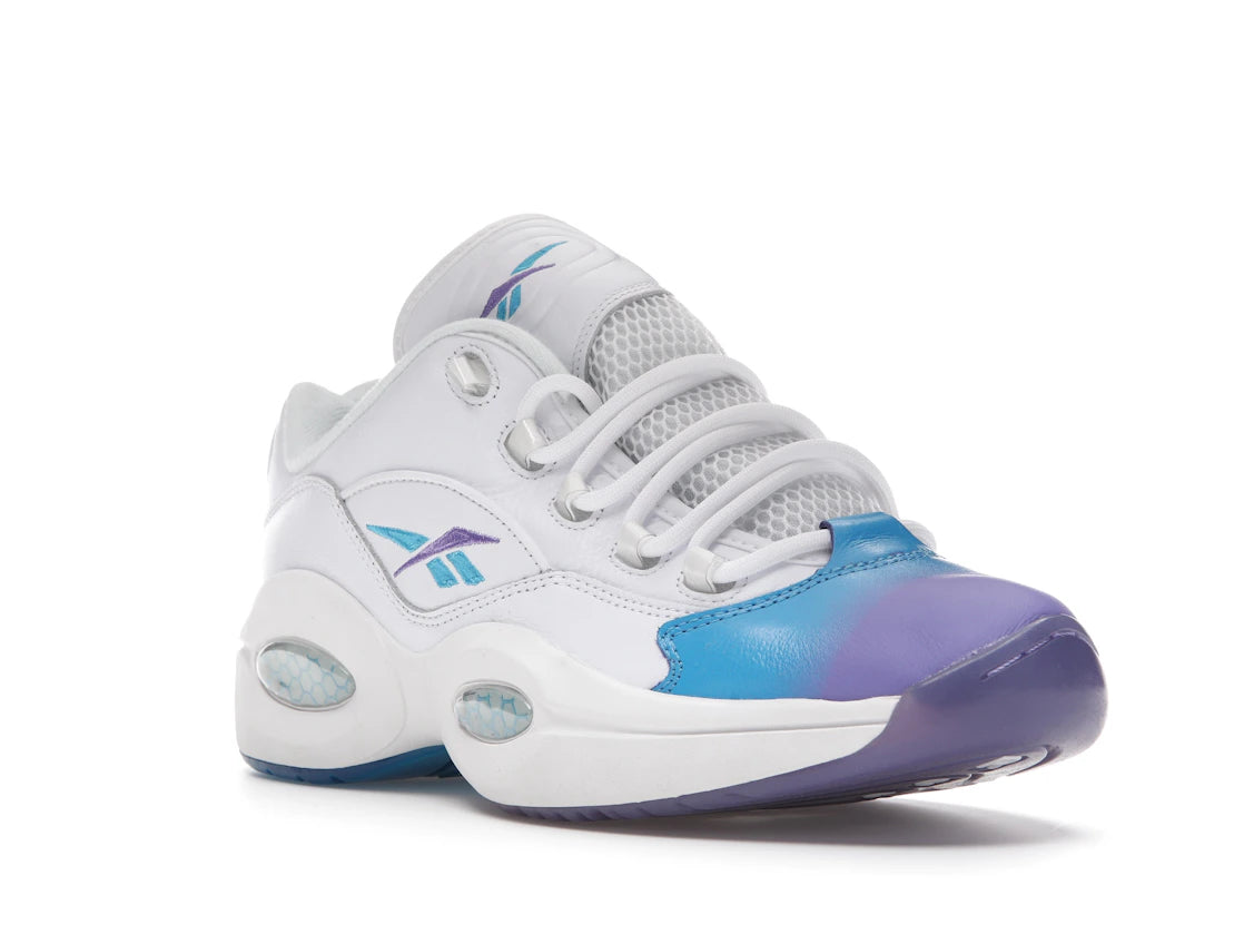Reebok Question Low Radiant Aqua Hyper Purple - vue secondaire A
