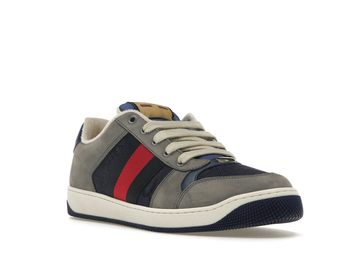 Gucci Screener GG Sneaker Grey Suede - vue secondaire A