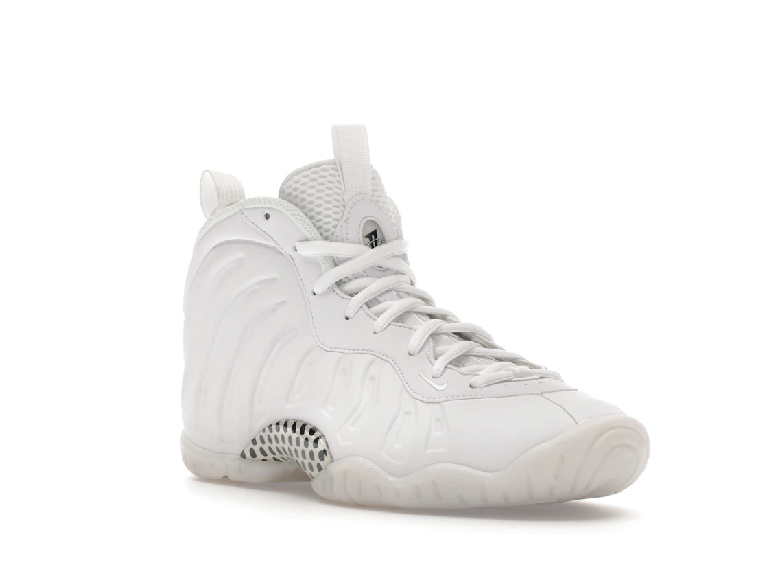 Nike Little Posite One Triple White (GS) - vue secondaire A