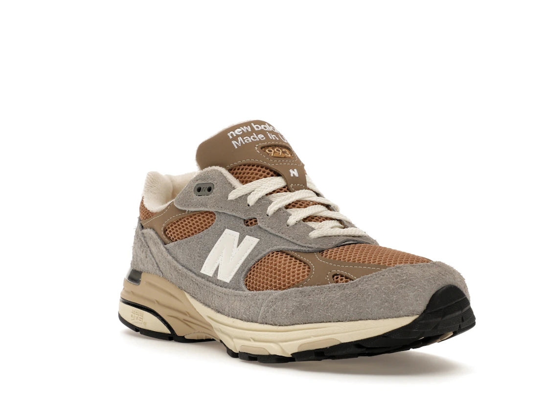 New Balance 993 Teddy Santis MiUSA Shadow Grey Driftwood - vue secondaire A