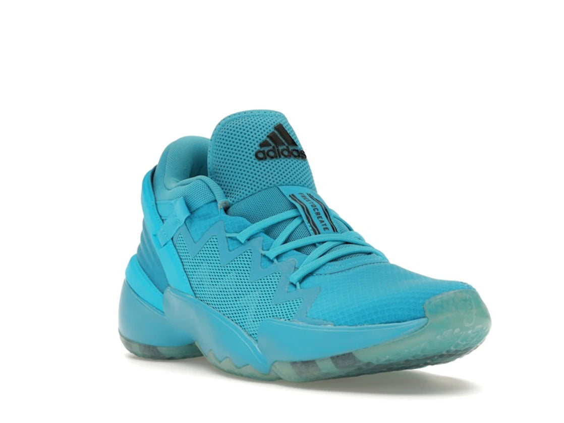 adidas D.O.N. Issue #2 Crayola Signal Cyan - vue secondaire A