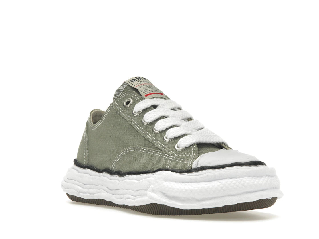 Maison Mihara Yasuhiro Peterson 23 OG Sole Canvas Low Green - vue secondaire A