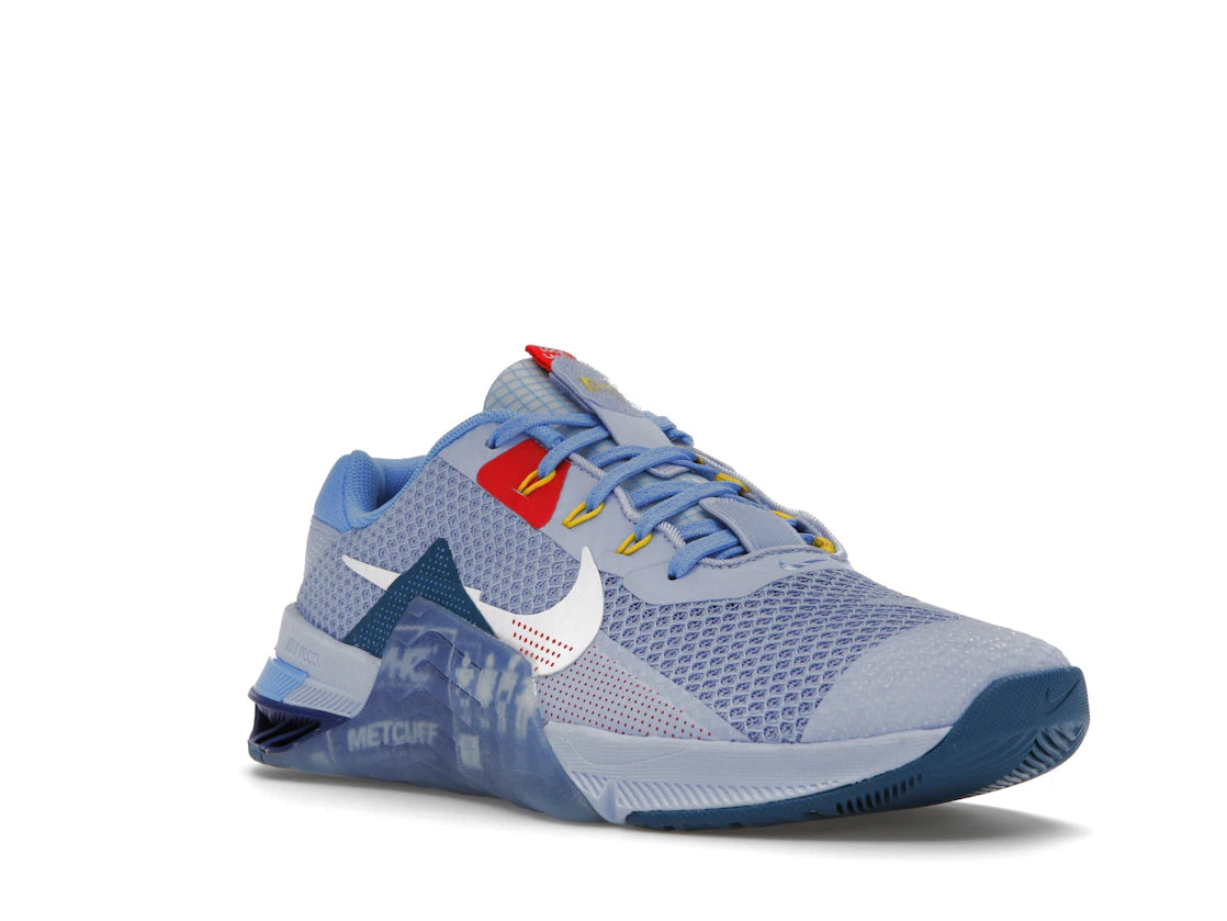Nike Metcon 7 AMP Light Marine - vue secondaire A