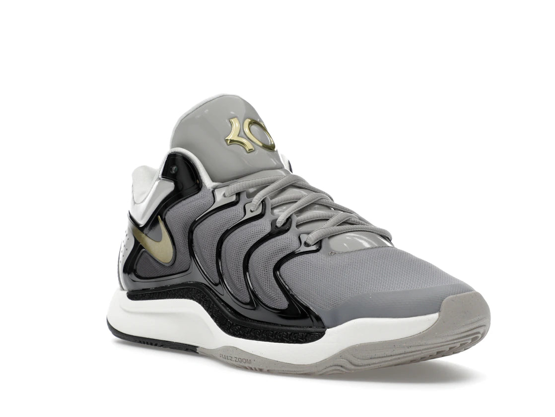 Nike KD 17 Light Iron Ore Metallic Gold - vue secondaire A