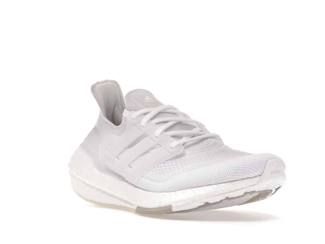adidas Ultra Boost 21 Triple White - vue secondaire A