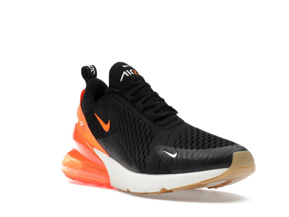 Nike Air Max 270 Black Phantom Total Orange - vue secondaire A