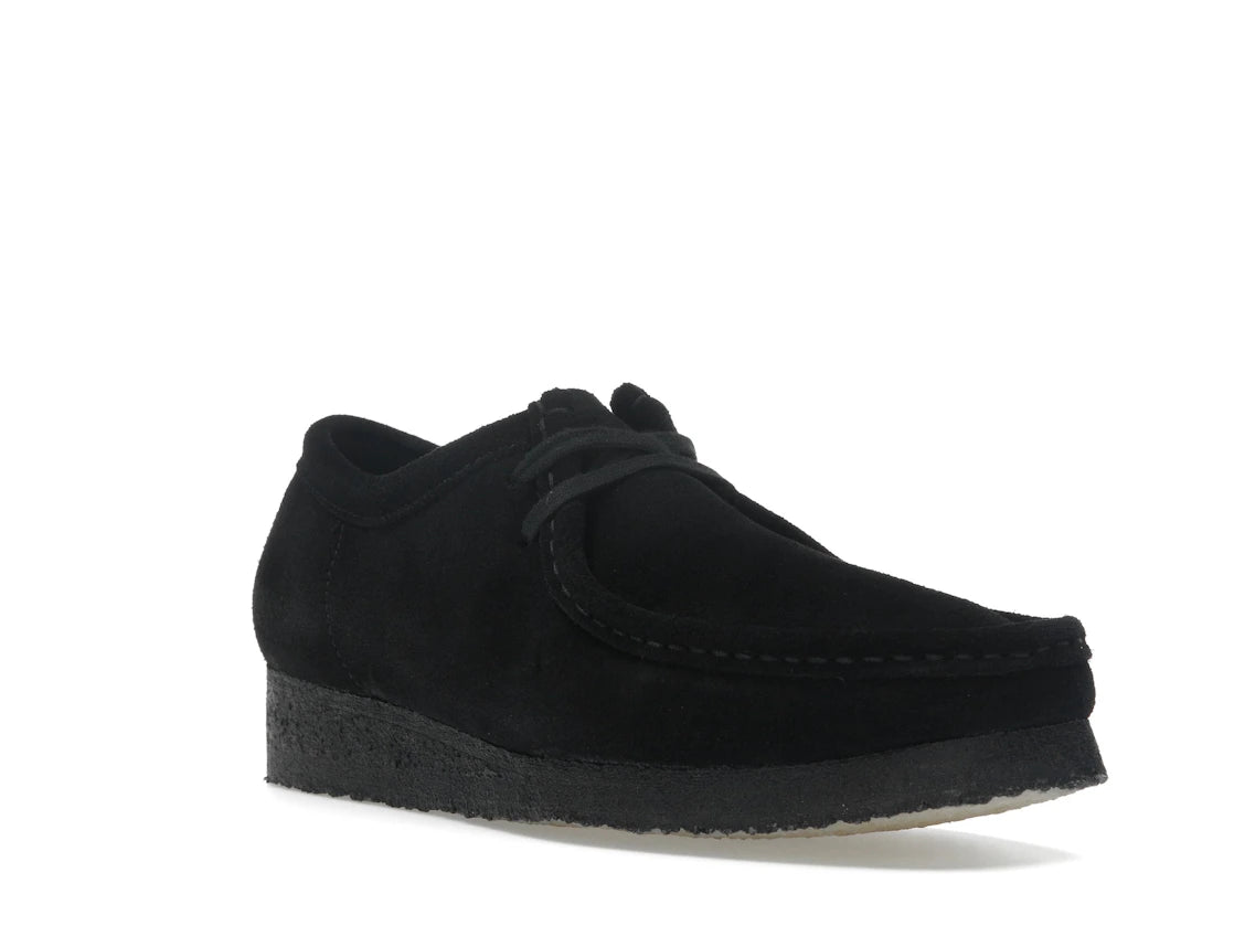 Clarks Originals Wallabee Boot Black Suede - vue secondaire A
