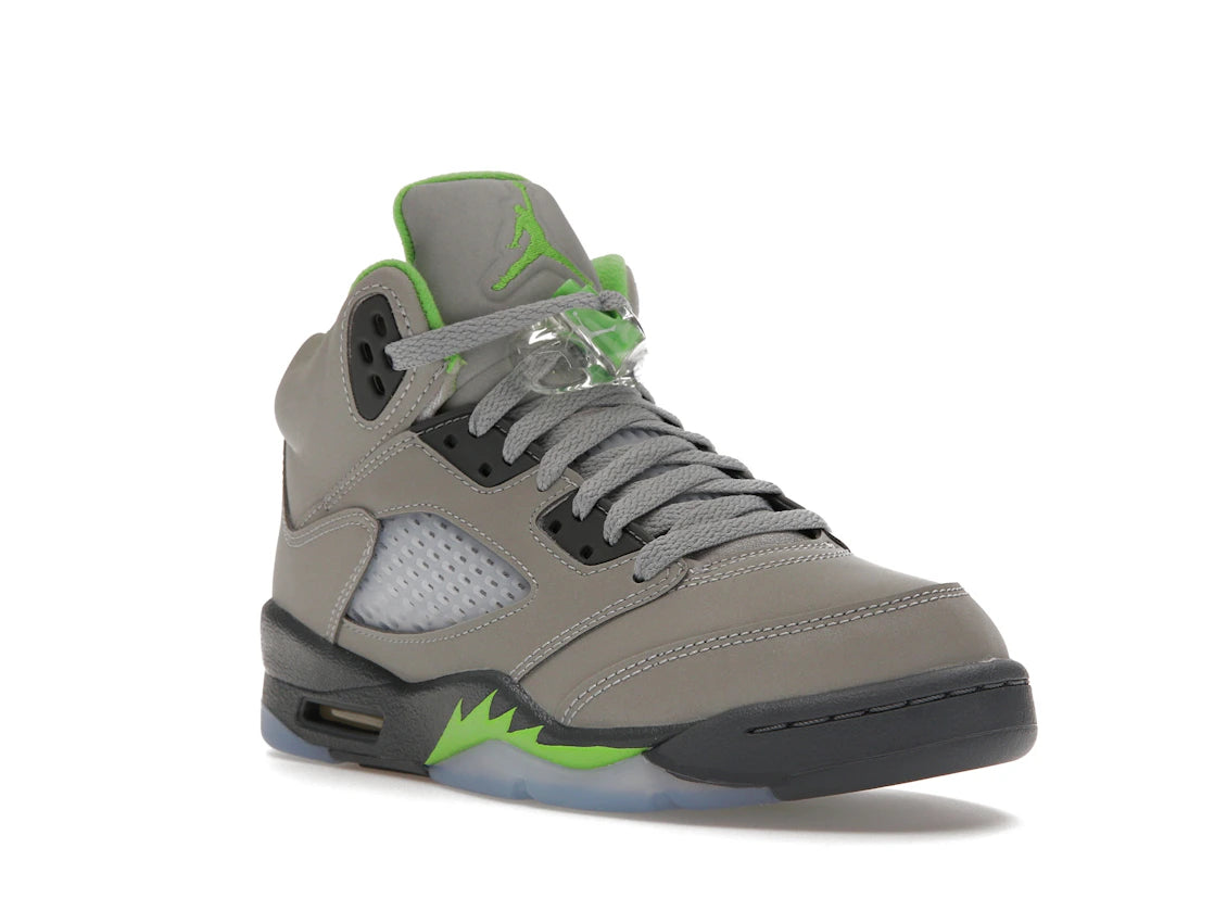 Jordan 5 Retro Green Bean (2022) (GS) - vue secondaire A
