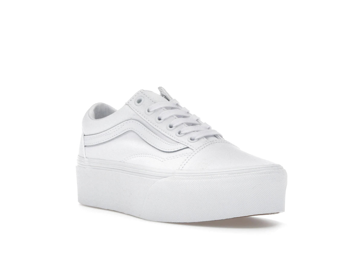 Vans Old Skool Stackform True White - vue secondaire A