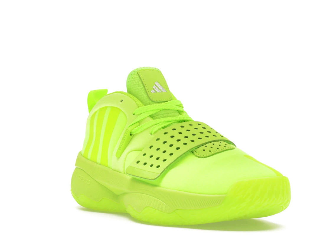adidas Dame 8 EXTPLY Lucid Lemon - vue secondaire A