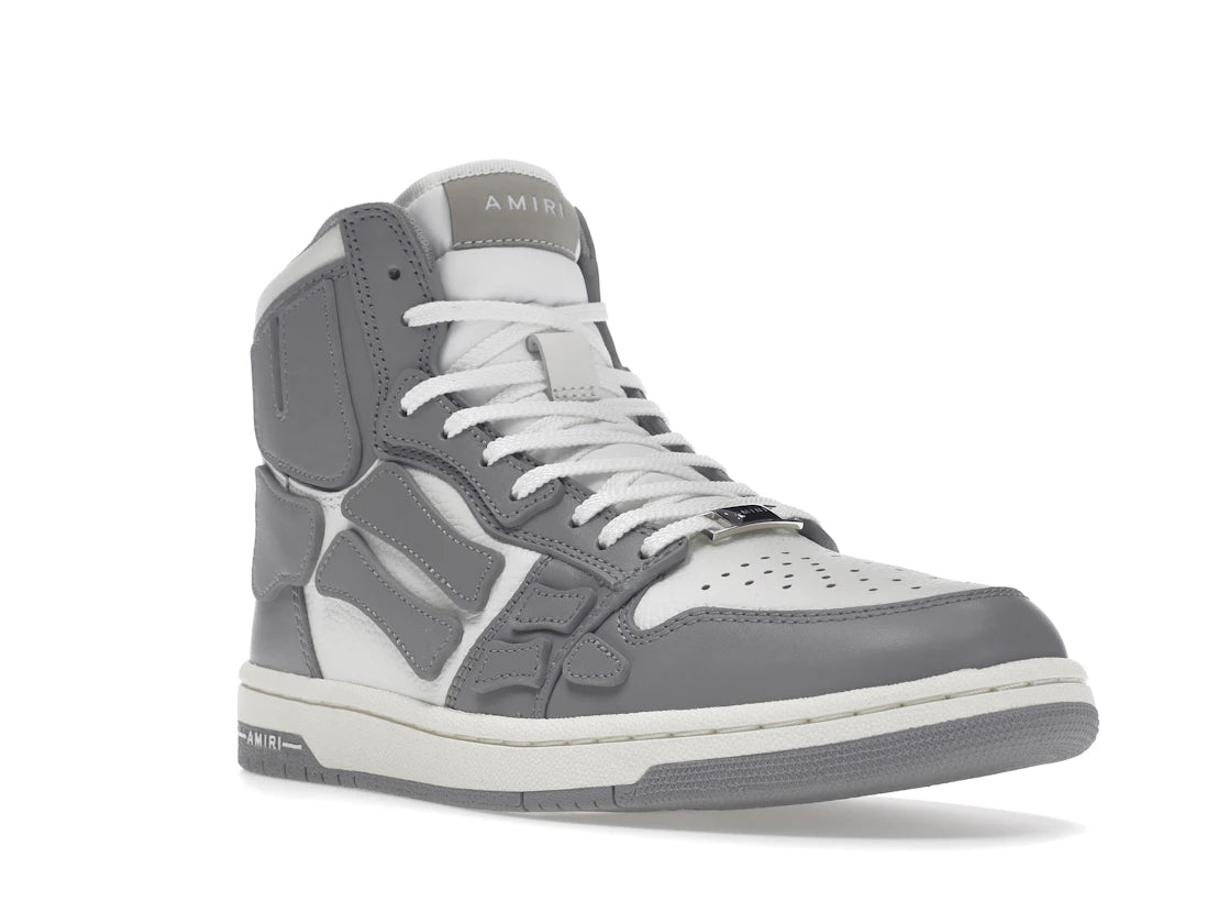 AMIRI Skel Top Hi Grey White - vue secondaire A