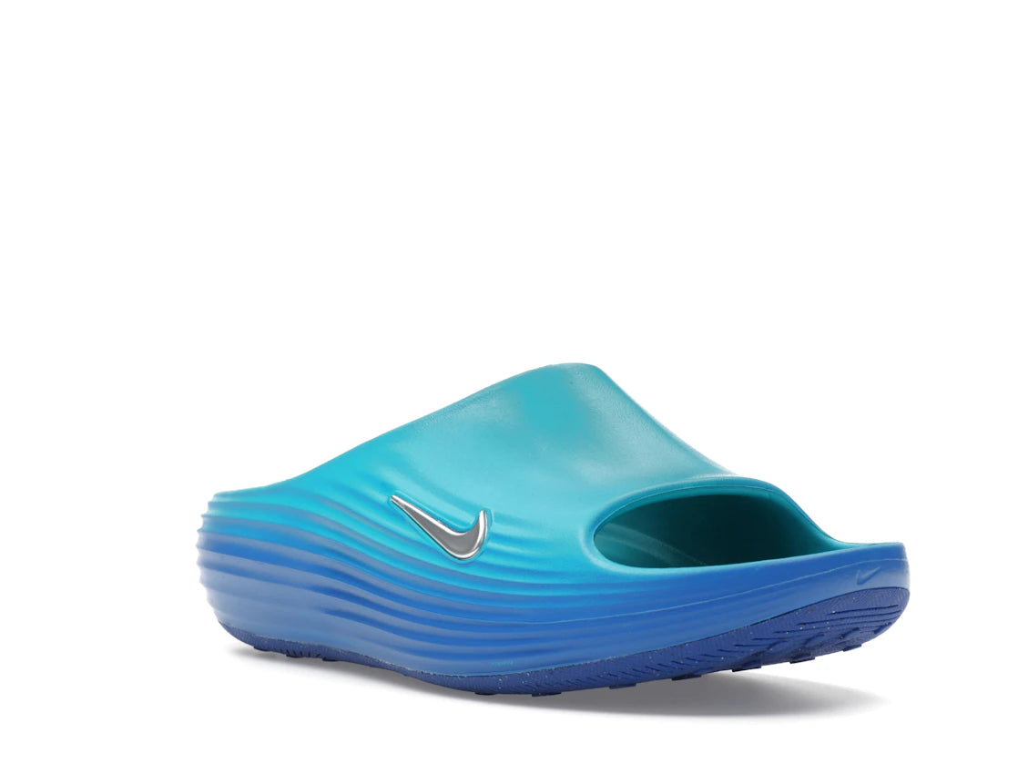 Nike ReactX Rejuven8 Slide Dusty Cactus Game Royal - vue secondaire A