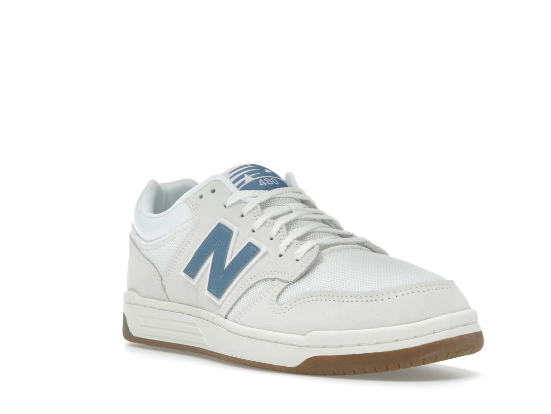 New Balance 480 Sea Salt Heron Blue - vue secondaire A