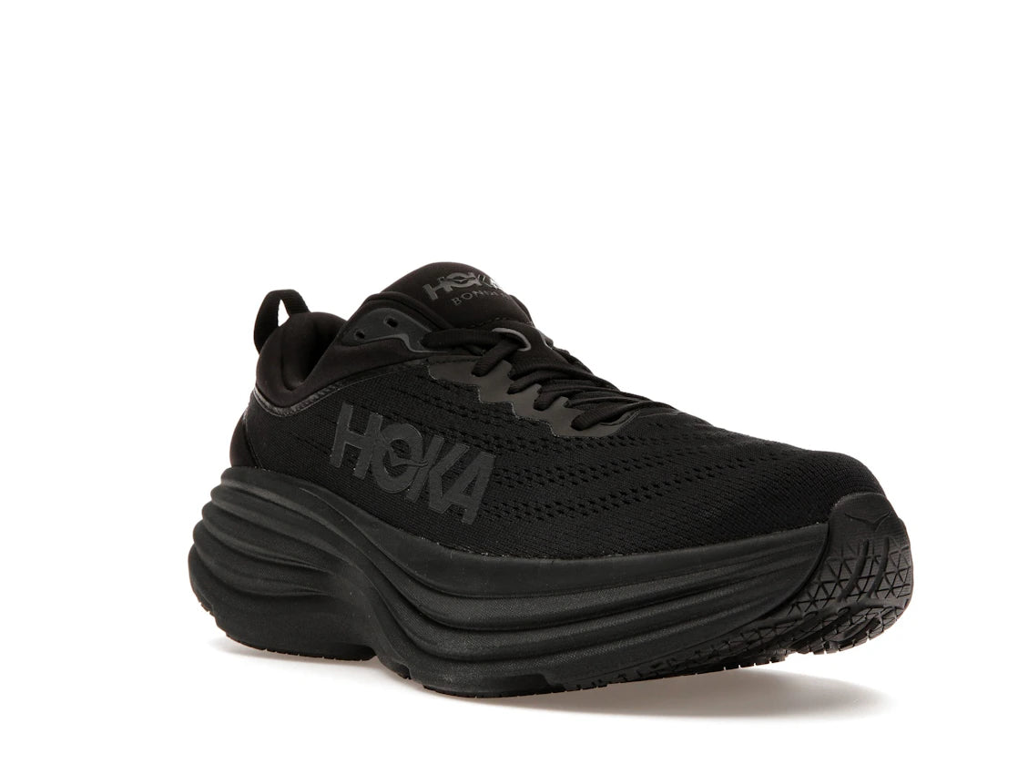 Hoka One One Bondi 8 Triple Black - vue secondaire A