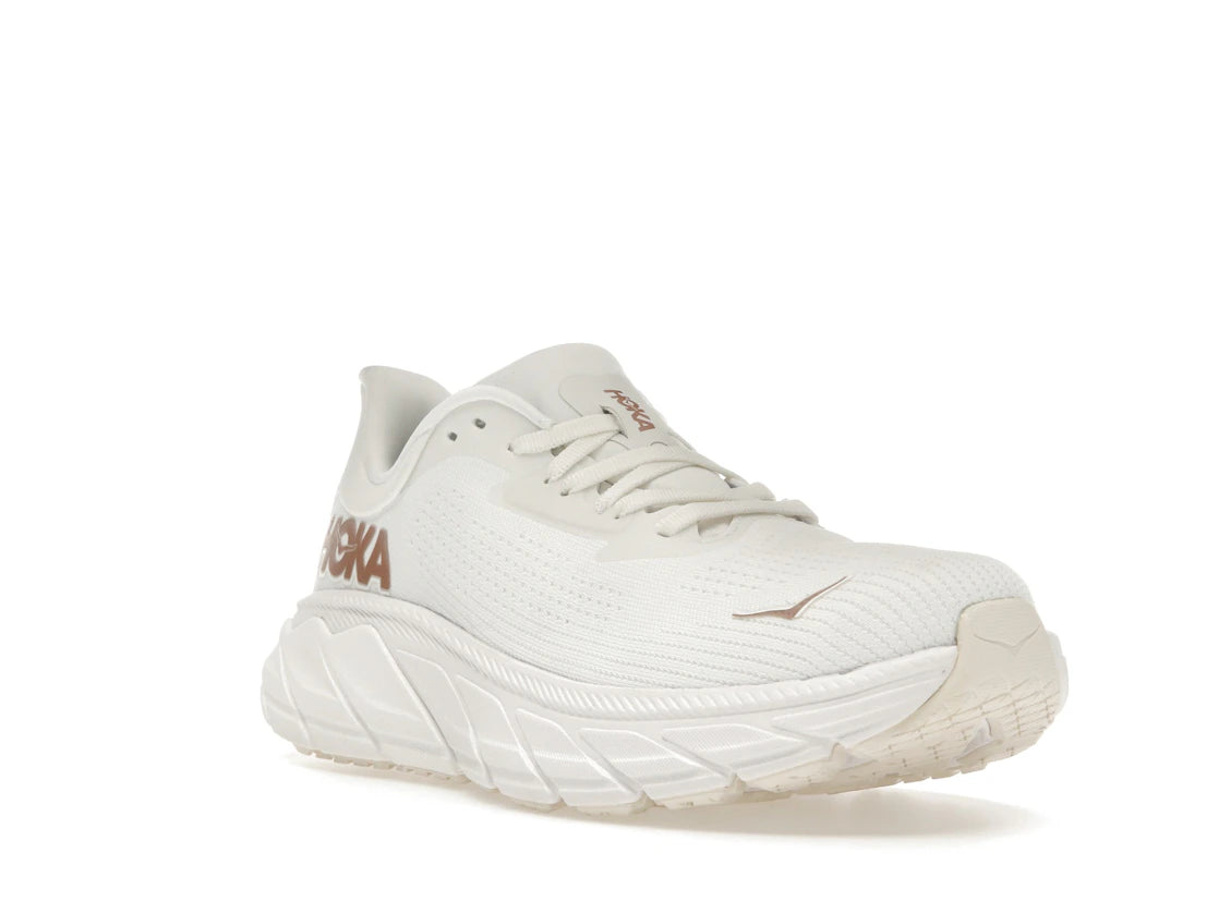 Hoka One One Arahi 7 Blanc De Blanc Rose Gold (Women's) - vue secondaire A