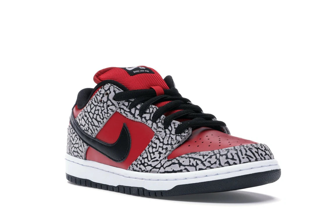 Nike SB Dunk Low Supreme Red Cement (2012) - vue secondaire A