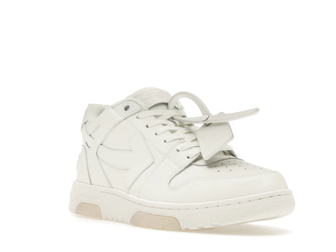 OFF-WHITE Out Of Office OOO Low Tops Triple White - vue secondaire A