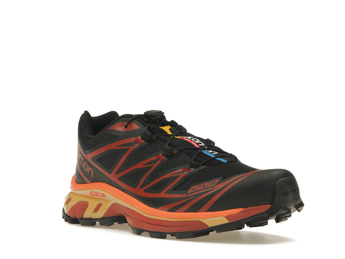 Salomon XT-6 Chocolate Plum Vibrant Orange - vue secondaire A