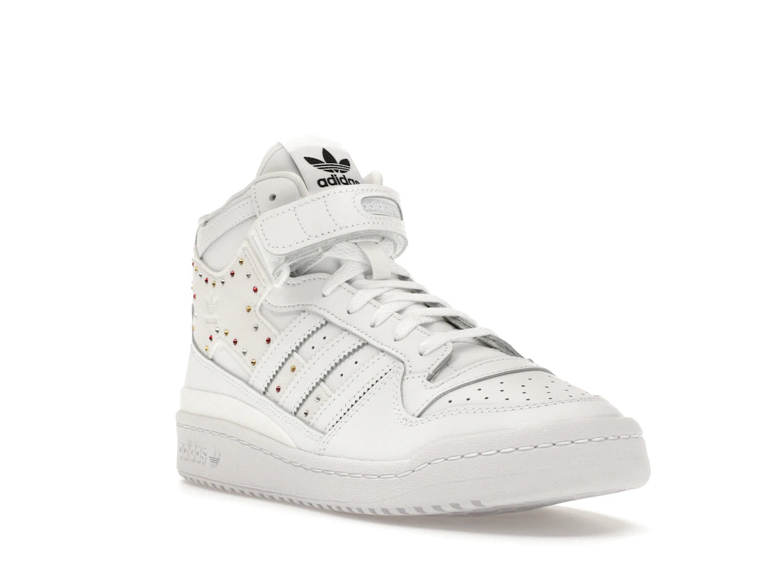 adidas Forum Mid Swarovski White Multi Color (Women's) - vue secondaire A