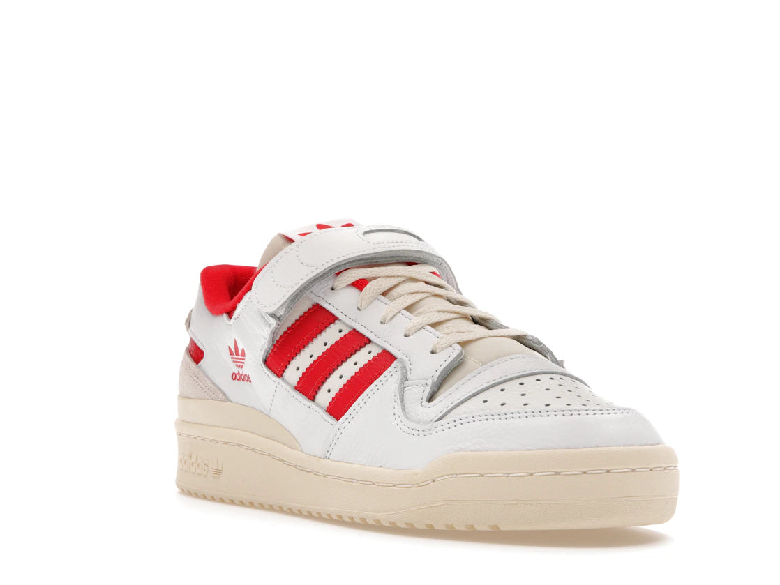 adidas Forum 84 Low White Cream Red - vue secondaire A