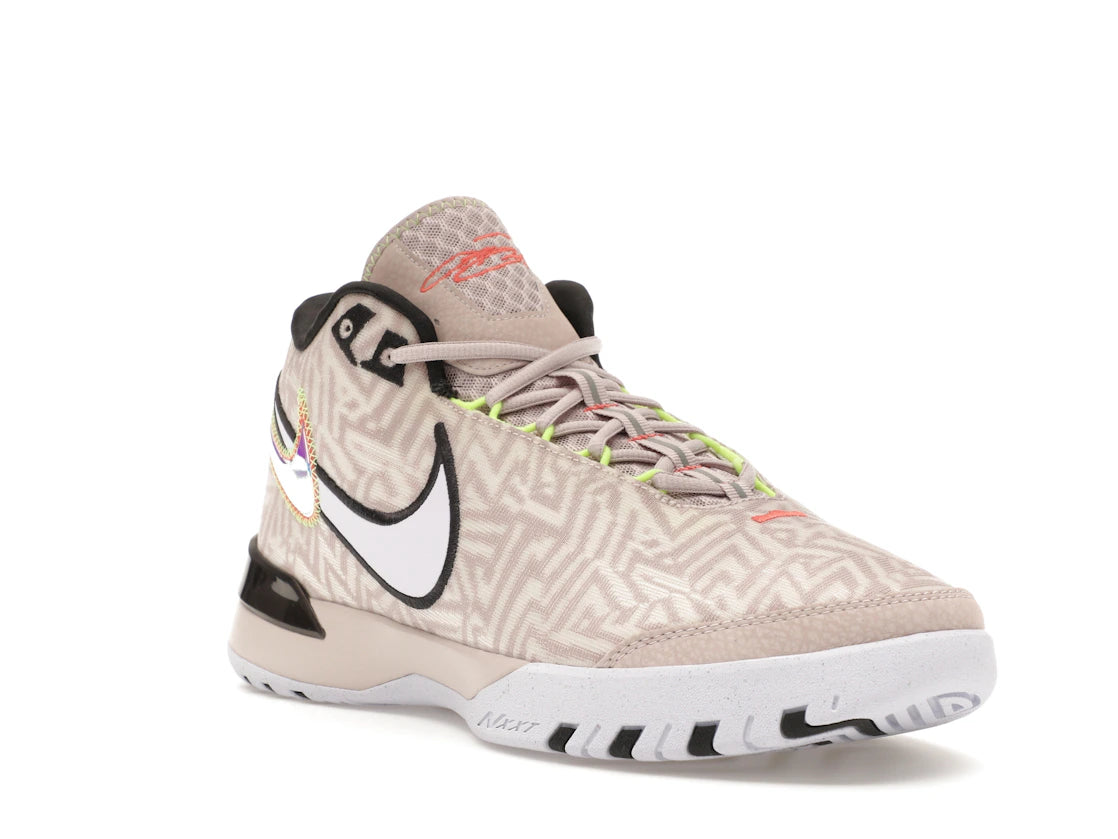 Nike Zoom LeBron NXXT Genisus Platinum Violet - vue secondaire A