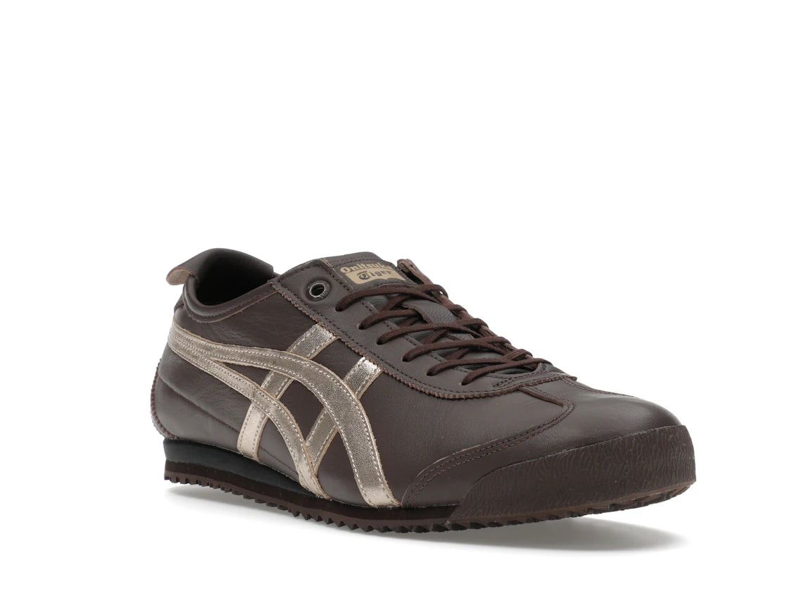 Onitsuka Tiger Mexico 66 SD Licorice Brown Champagne - vue secondaire A