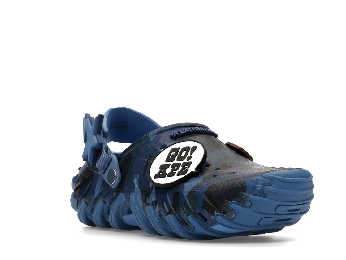 Crocs Echo RO Clog Bape Powder Blue Camo - vue secondaire A