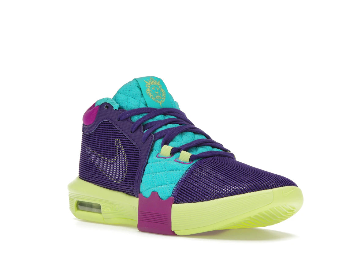 Nike LeBron Witness 8 Field Purple Dusty Cactus - vue secondaire A