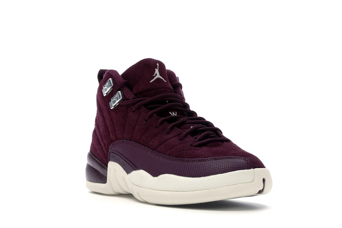 Jordan 12 Retro Bordeaux (GS) - vue secondaire A