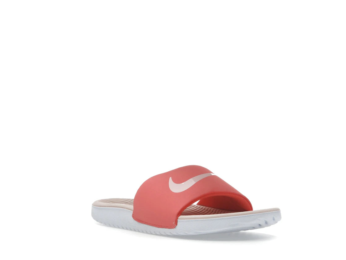 Nike Kawa Slide Magic Ember White Echo Pink (GS) - vue secondaire A