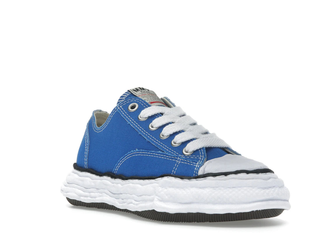 Maison Mihara Yasuhiro Peterson 23 OG Sole Canvas Low CL Blue - vue secondaire A
