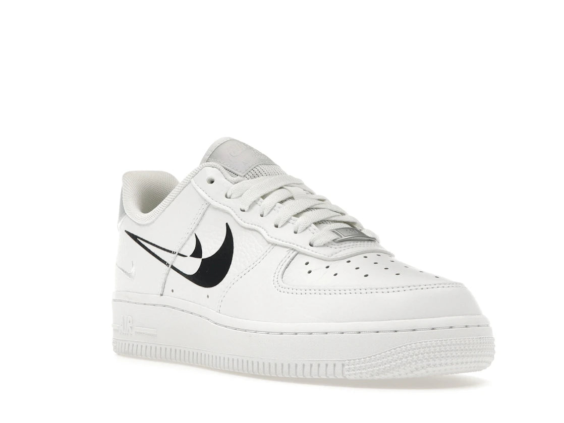 Nike Air Force 1 LO '07 Double Negative White Black (Women's) - vue secondaire A