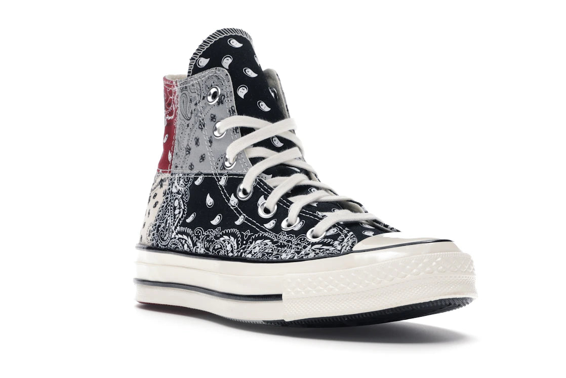 Converse Chuck Taylor All Star 70 Hi Offspring Paisley Black - vue secondaire A