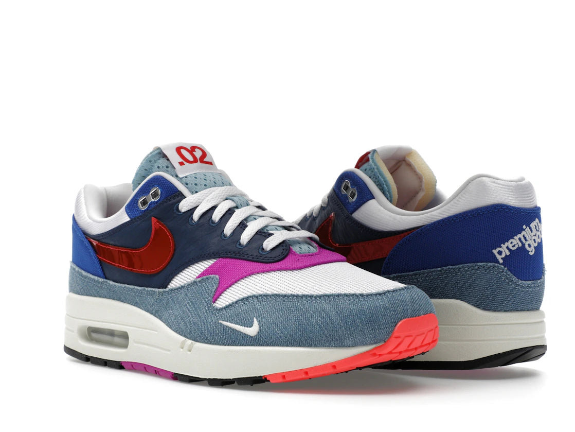 Nike Air Max 1 Premium Goods Sport Red Varsity Royal - vue secondaire A