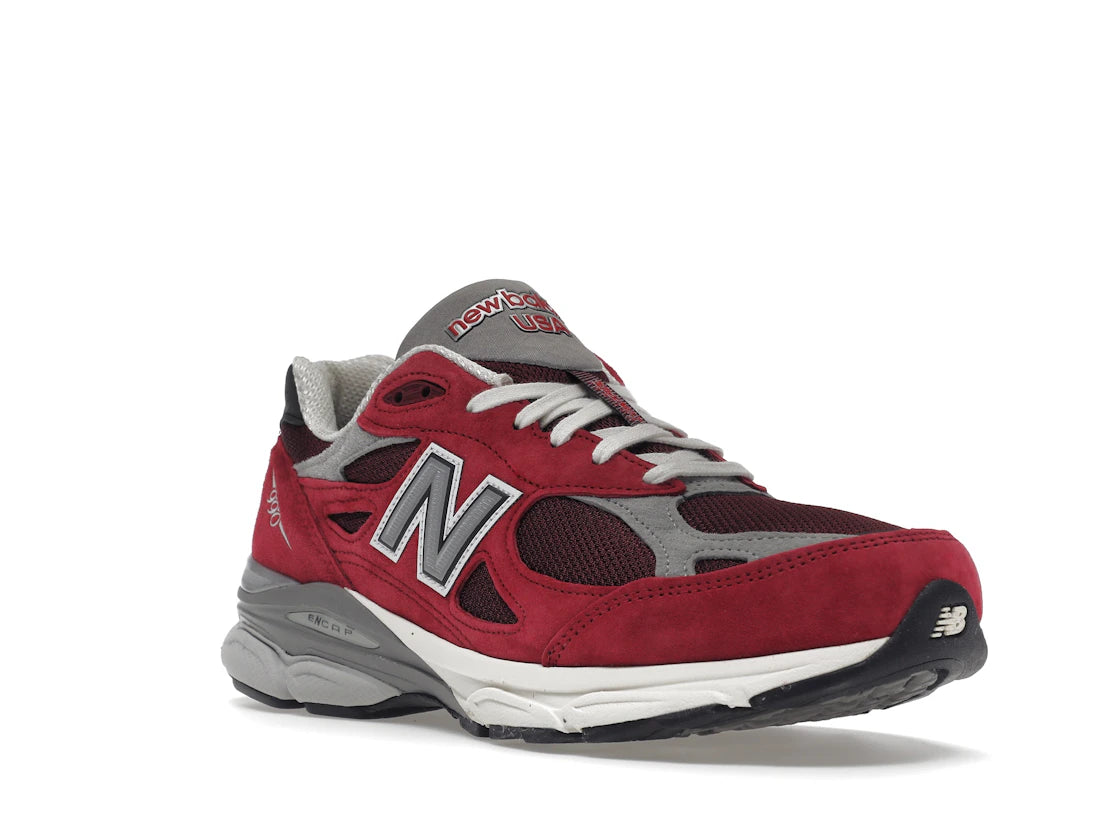 New Balance 990v3 MiUSA Teddy Santis Scarlet - vue secondaire A