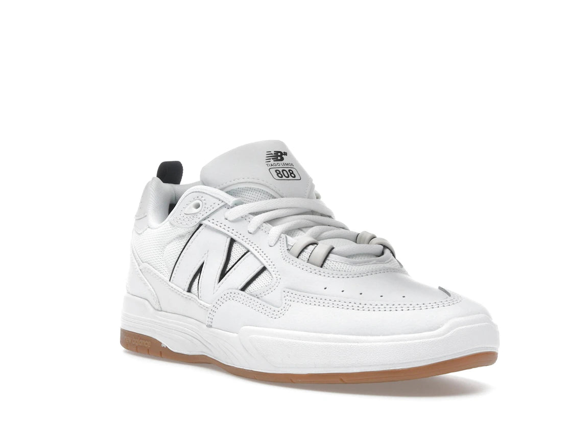 New Balance Numeric 808 Tiago Lemos White Black - vue secondaire A