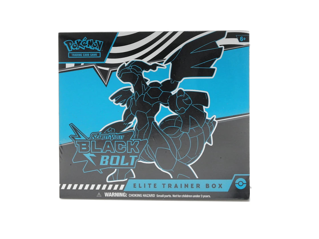 2025 Pokémon Scarlet & Violet Black Bolt Elite Trainer Box - vue secondaire A